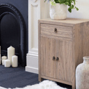 Peasant Old Elm Bedside Table at online8 furniture store Auckland