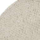 Pebble Round Foot Stool | Ottoman - Beige at online8 furniture store Auckland