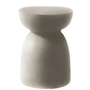 Pedestal Side Table - Stone at Online8 Furniture Auckland NZ