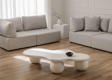 Penny Coffee Table - White at online8 furniture store Auckland