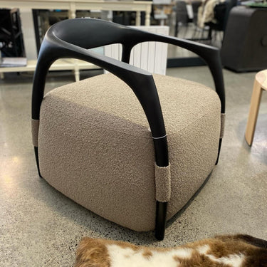 Perfetto Occasional Chair - Black at online8 furniture store Auckland