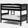 Peri Bunk Bed - Black | NZ Made at online8 furniture store Auckland