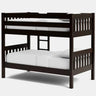 Peri Bunk Bed - Dark Oak | NZ Made at online8 furniture store Auckland