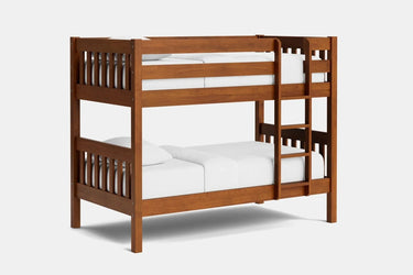 Peri Bunk Bed - Maple | NZ Made at online8 furniture store Auckland