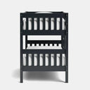 Peri Bunk Bed with 2 Mattress - Charcoal at online8 furniture store Auckland