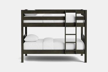 Peri Bunk Bed with 2 Mattress - Greywash at online8 furniture store Auckland