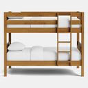 Peri Bunk Bed with 2 Mattress - Light Rimu at online8 furniture store Auckland