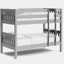 Peri Bunk Bed with 2 Mattress - Mid Gray at online8 furniture store Auckland