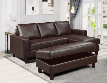Perth Corner Lounge Suite with Reversible Chaise at online8 furniture store Auckland