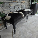 Peter Leather Bench Seat - 1750 at online8 furniture store Auckland