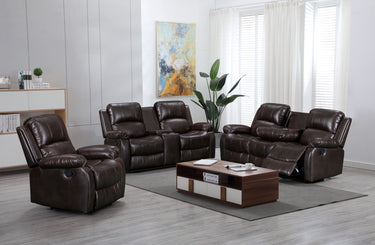Peterson Manual Recliner Lounge Suite - 3+2+1 at online8 furniture store Auckland