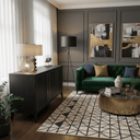 Petra 3 Door Sideboard at online8 furniture store Auckland