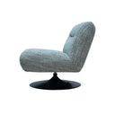 Phantom Swivel Club Chair - Charcoal / White Fleck at online8 furniture store Auckland
