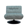 Phantom Swivel Club Chair - Charcoal / White Fleck at online8 furniture store Auckland