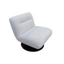 Phantom Swivel Club Chair - Ivory at online8 furniture store Auckland