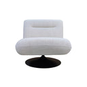 Phantom Swivel Club Chair - Ivory at online8 furniture store Auckland