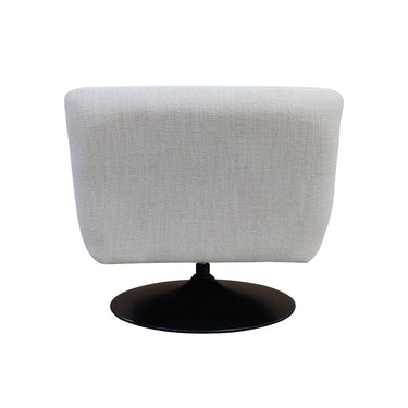 Phantom Swivel Club Chair - Ivory at online8 furniture store Auckland