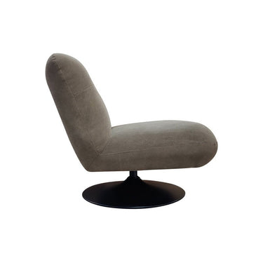 Phantom Swivel Club Chair - Truffle Canvas at online8 furniture store Auckland