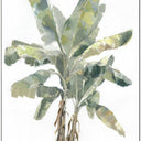 Tropical Calm canvas wall art 80x120cm with oak colour frame - Online8 New Zealand