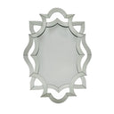 Vina ornate Venetian style wall mirror 80 x 120cm with bevelled mirror border