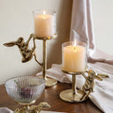 Pillar Holder - Gold at online8 furniture store Auckland