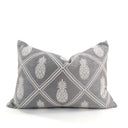 Pineapple Cushion cover - Grey/White at online8 furniture store Auckland