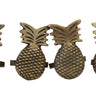 PineApple Napkin Rings Set/4 at online8 furniture store Auckland
