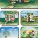 Placemats Vintage Caravan 36.5x27.5 cm at online8 furniture store Auckland