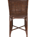 PLANTATION Kipling Bench Stool w/Cream Seat Cushion - Chocolate at Online8 Furniture Auckland NZ
