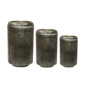 Planter Set/3 - Antique Brass at online8 furniture store Auckland