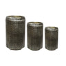 Planter Set/3 - Antique Brass at online8 furniture store Auckland