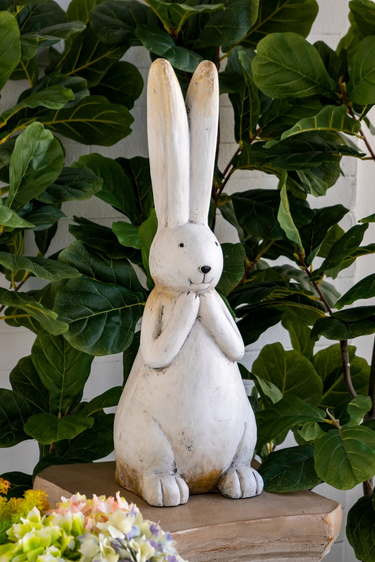 Playful Rabbit W/ Long Ears at online8 furniture store Auckland