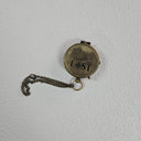 Pocket Brass Compass with Chain at online8 furniture store Auckland