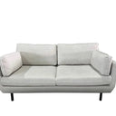 Polaris 2 Seater Cream Sofa, 181 x 88 x 86cm in a compact space-efficient footprint
