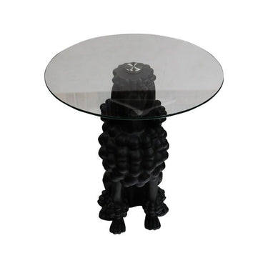 Poodle Side Table - Black at online8 furniture store Auckland