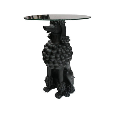 Poodle Side Table - Black at online8 furniture store Auckland