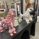 Poodle Table | Floor Lamp - Pink at online8 furniture store Auckland