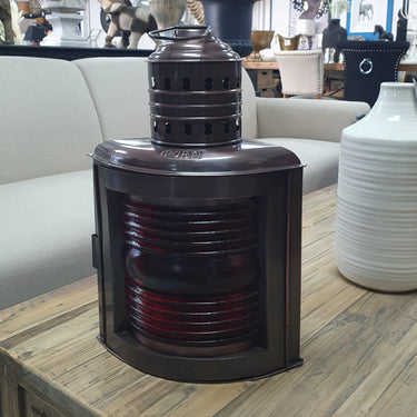 Port Navigation Lamp - Red at online8 furniture store Auckland
