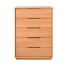Porter 5dw Tallboy - Natural at online8 furniture store Auckland