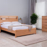 Porter Queen Bed with Bookcase + USB Socket+ LED light at online8 furniture store Auckland