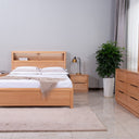 Porter Queen Bed with Bookcase + USB Socket+ LED light at online8 furniture store Auckland