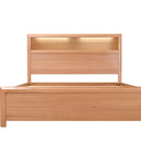 Porter Queen Bed with Bookcase + USB Socket+ LED light at online8 furniture store Auckland