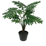 Potted Grand Philodendron - 61cm Faux Plant at online8 furniture store Auckland