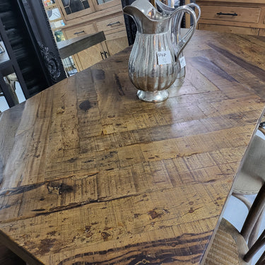 Prairie Parquet Dining Table - Walnut 1800 at online8 furniture store Auckland