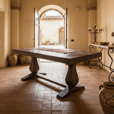 Prairie Parquet Dining Table - Walnut 1800 at online8 furniture store Auckland