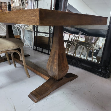 Prairie Parquet Dining Table - Walnut 2400 at online8 furniture store Auckland