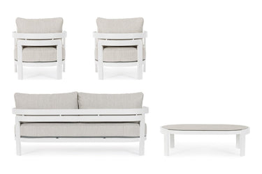 Presley Outdoor Sofa Set 4Pcs at online8 furniture store Auckland