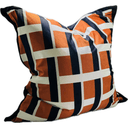 Printed Cushion Cover - Orange at Online8 Furniture Auckland NZ