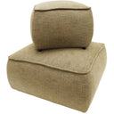 Nellie Large Ottoman - Taupe/Black Fleck at Online8 Furniture Auckland NZ