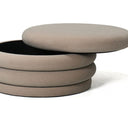 Elyice Storage Ottoman - Beige at Online8 Furniture Auckland NZ